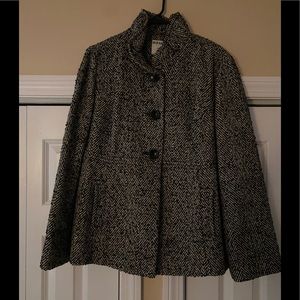 Lined Coat with pockets